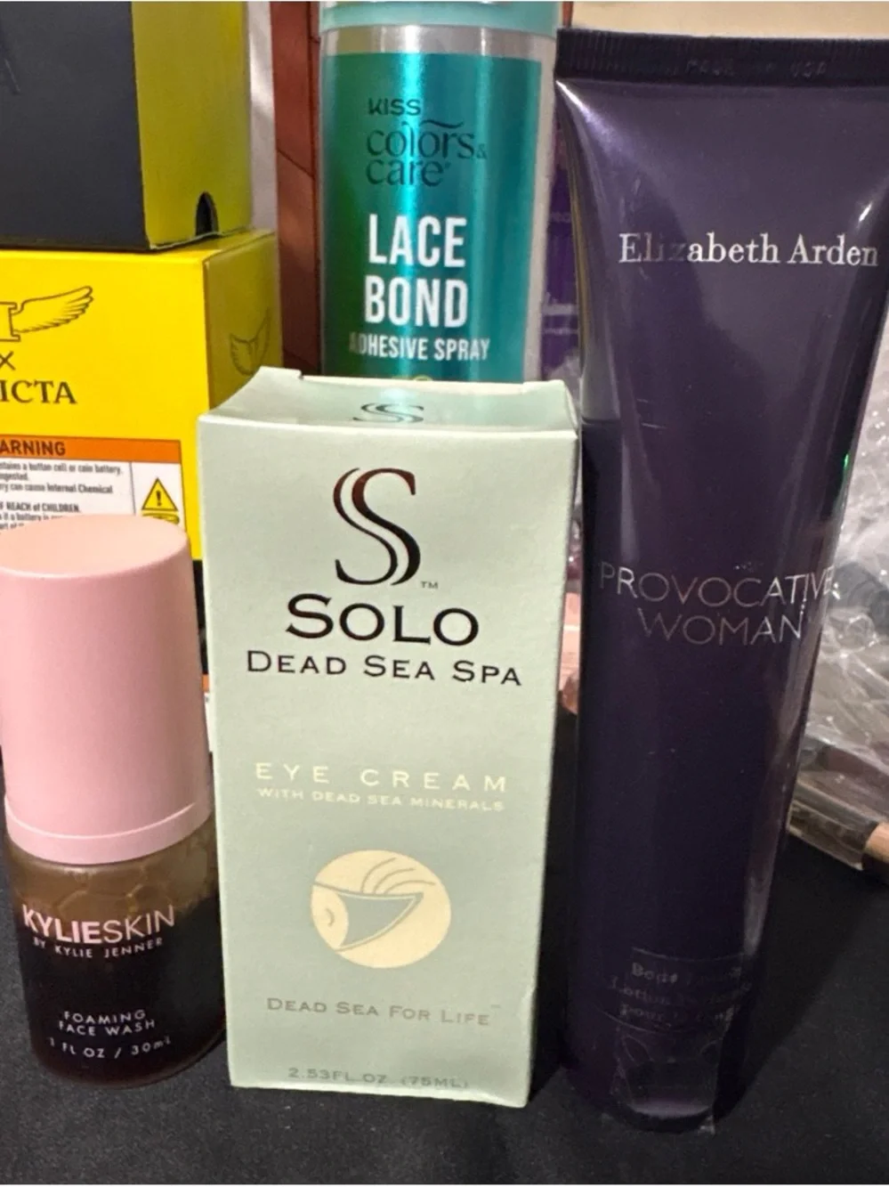 Solo Dead Sea Spa Eye Cream - Kylieskin face wash and body lotion Elizabeth arde